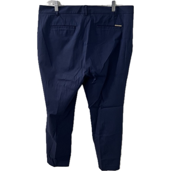 Women's Michael Kors Blue Dress Pants Size 14 - Picture 2 of 4
